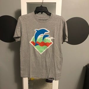 Mens Pink Dolphin T-Shirt